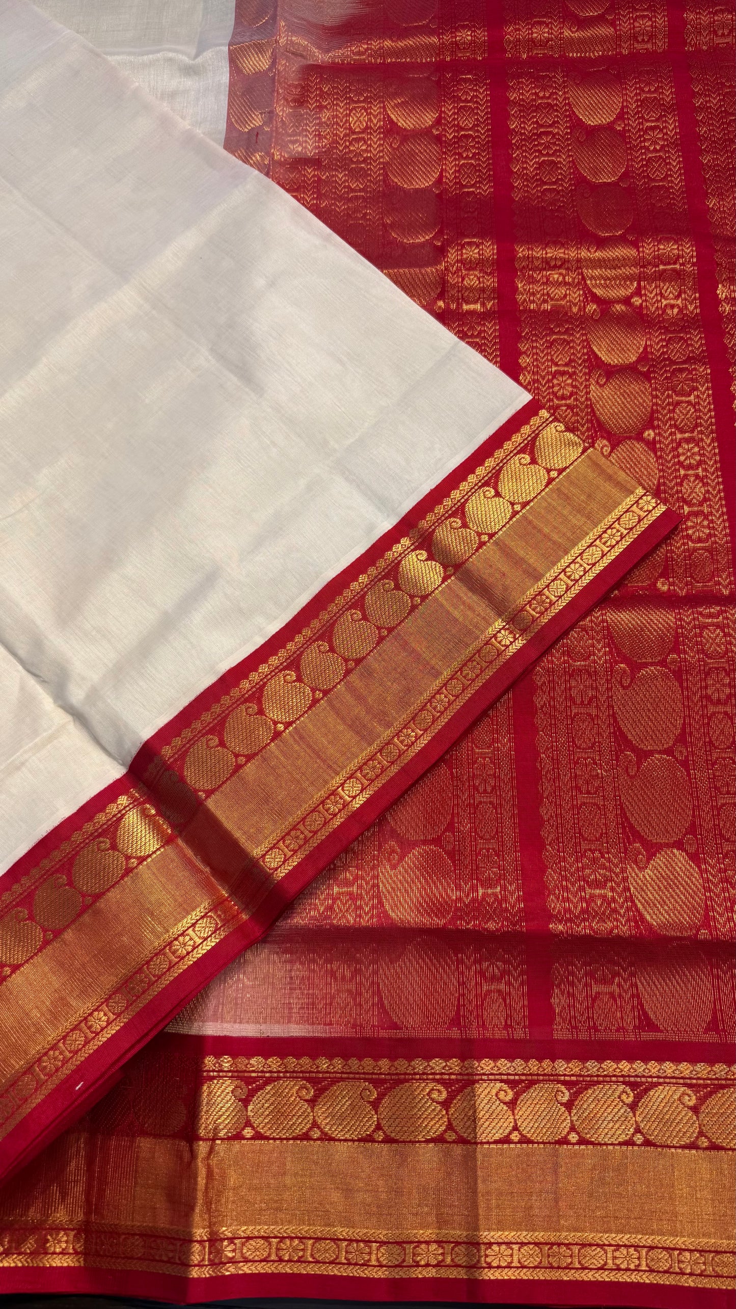 HANDLOOM KANCHIPURAM SILK COTTON (KSC188)