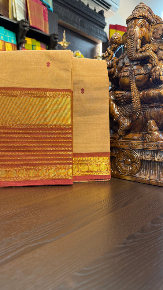 Kanchi Cotton Saree