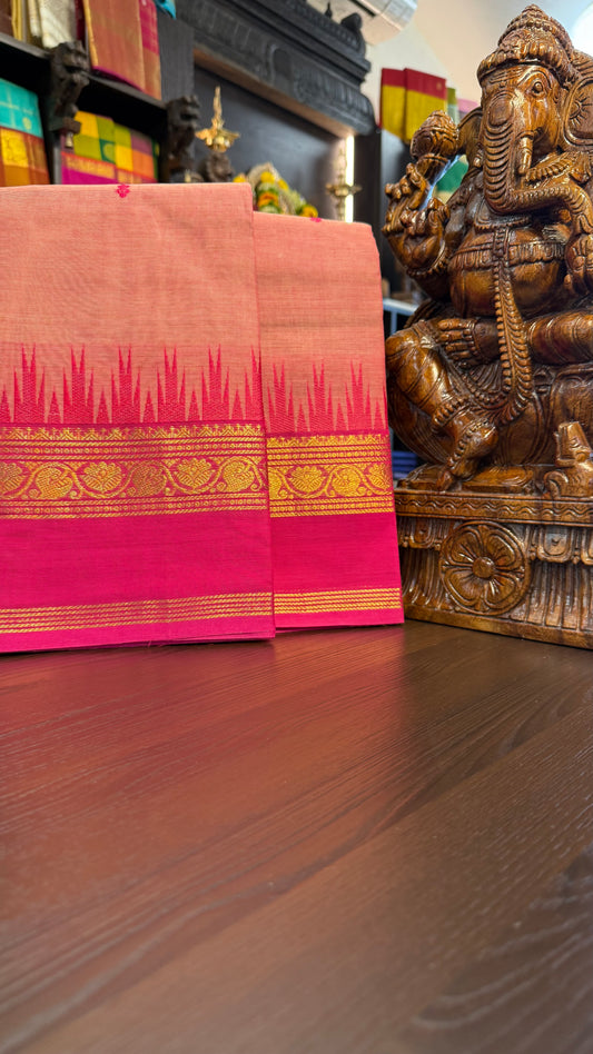 Kanchi Cotton Saree