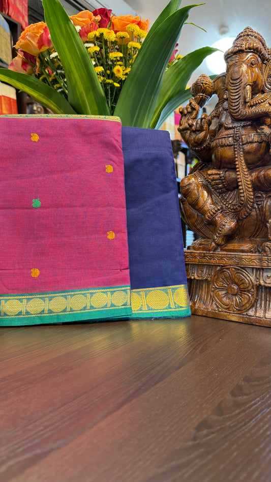 Kanchi Cotton Saree