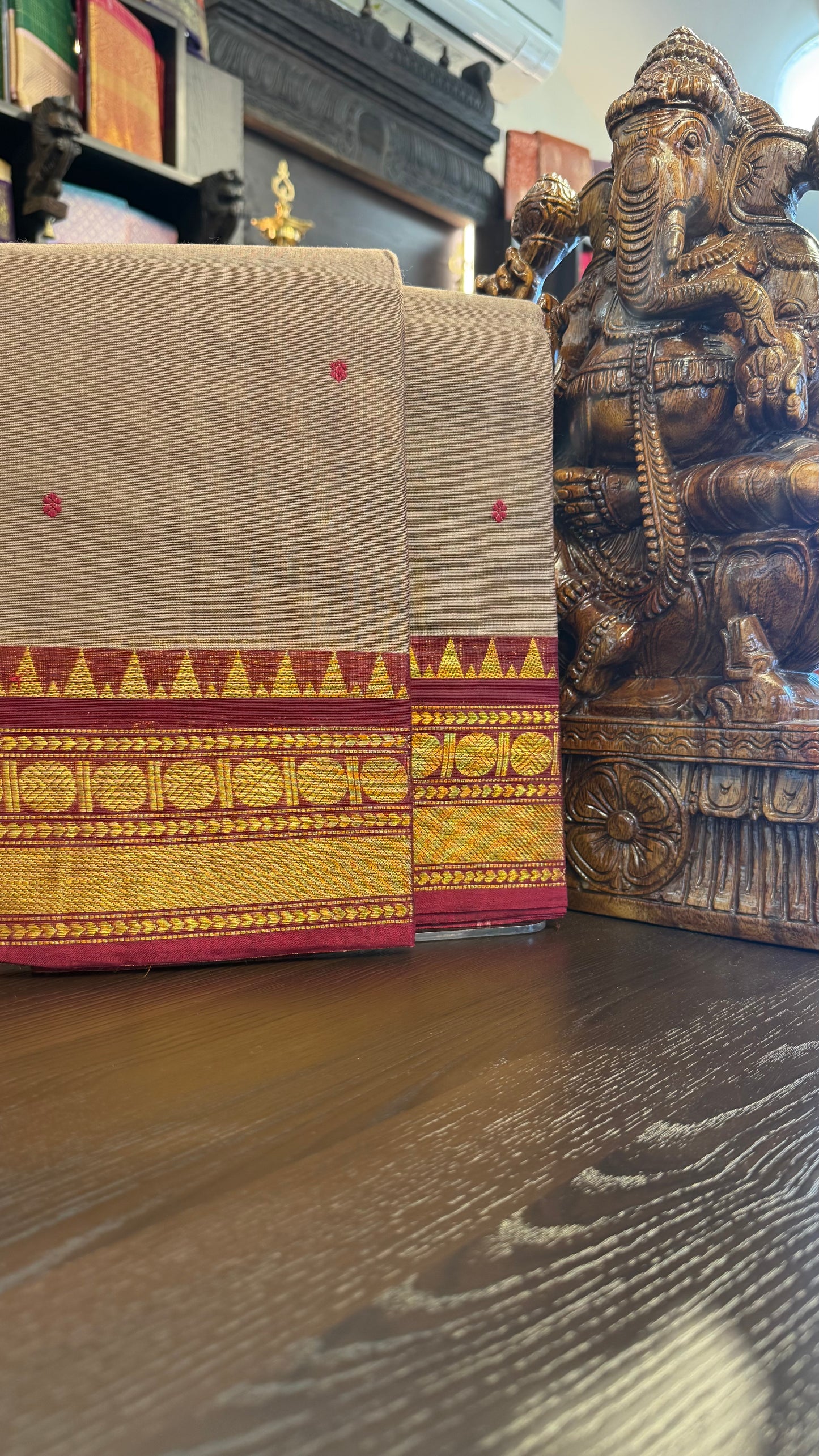 Kanchi Cotton Saree