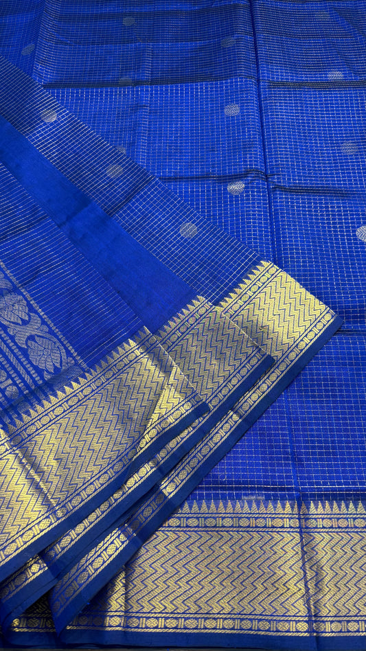 HANDLOOM KANCHIPURAM SILK COTTON (KSC183)