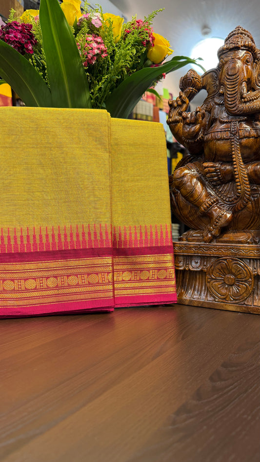 Kanchi Cotton Saree