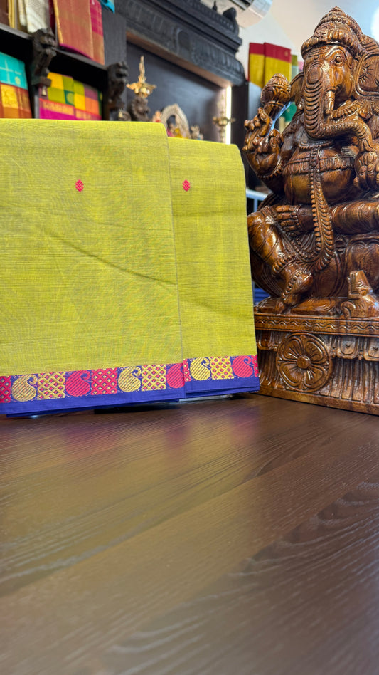 Kanchi Cotton Saree