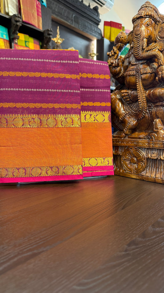 Kanchi Cotton Saree