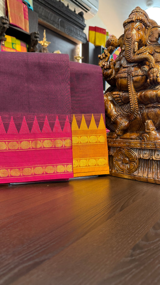 Kanchi Cotton Saree