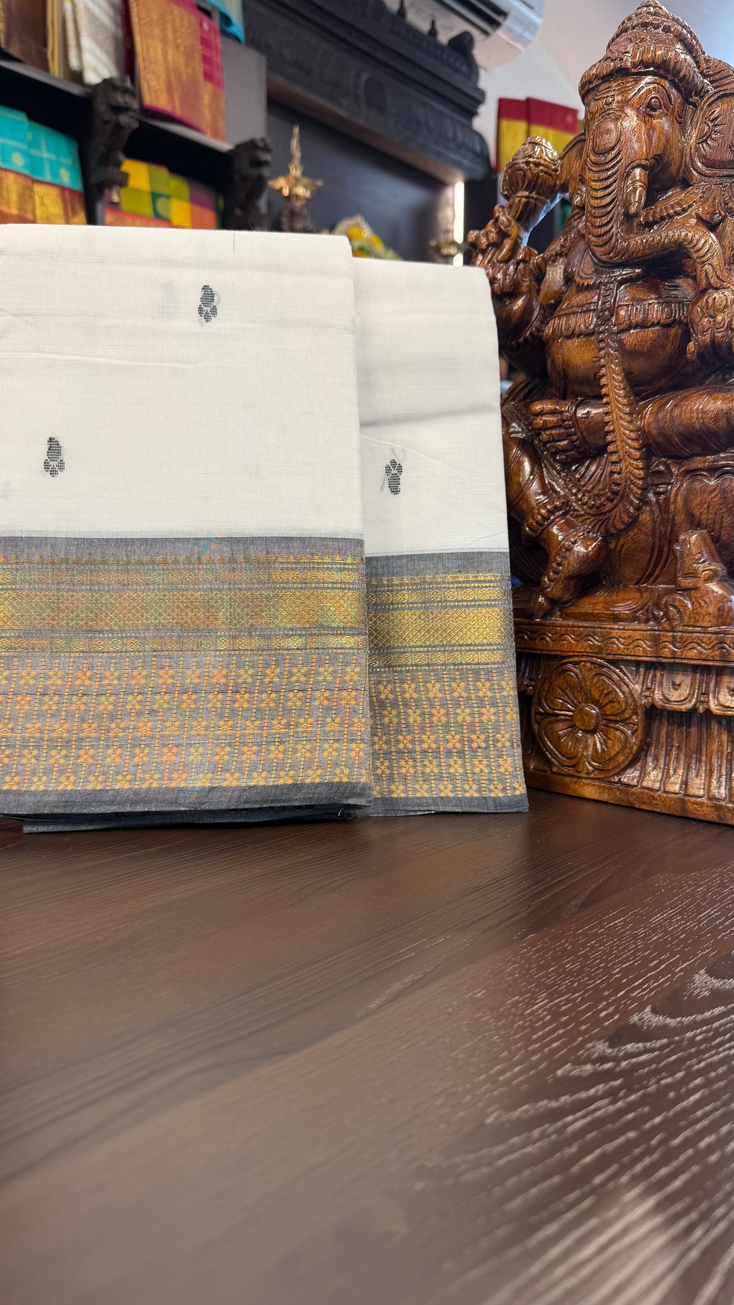 Kanchi Cotton Saree