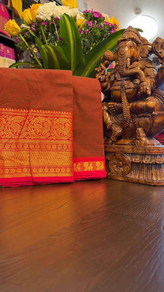 Kanchi Cotton Saree
