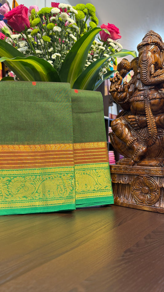 Kanchi Cotton Saree
