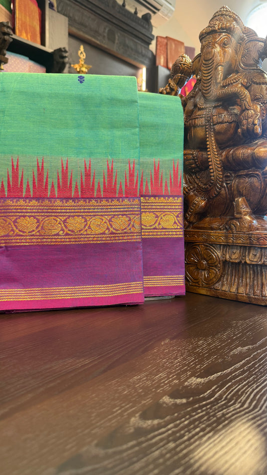 Kanchi Cotton Saree