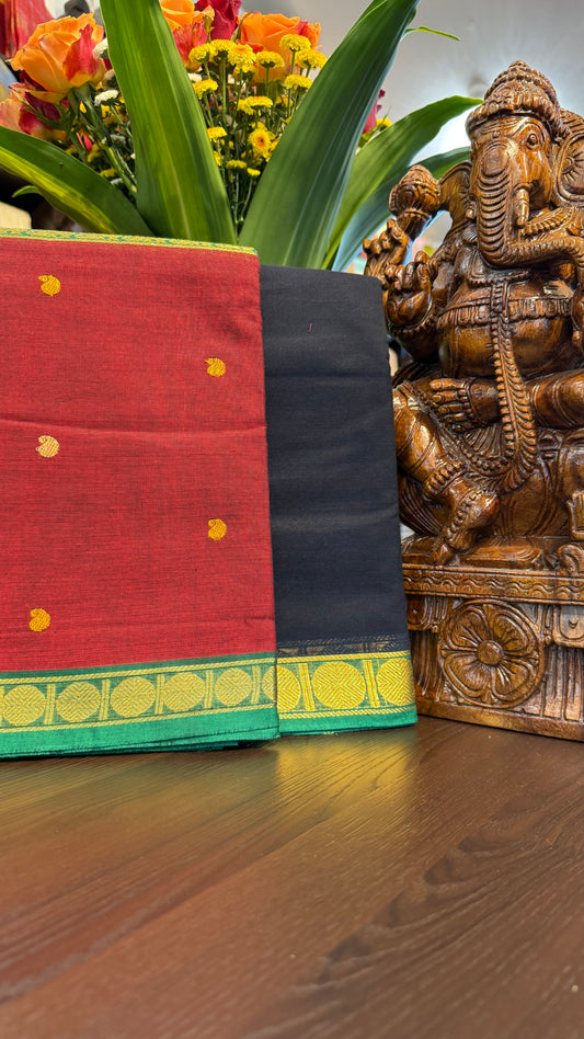Kanchi Cotton Saree