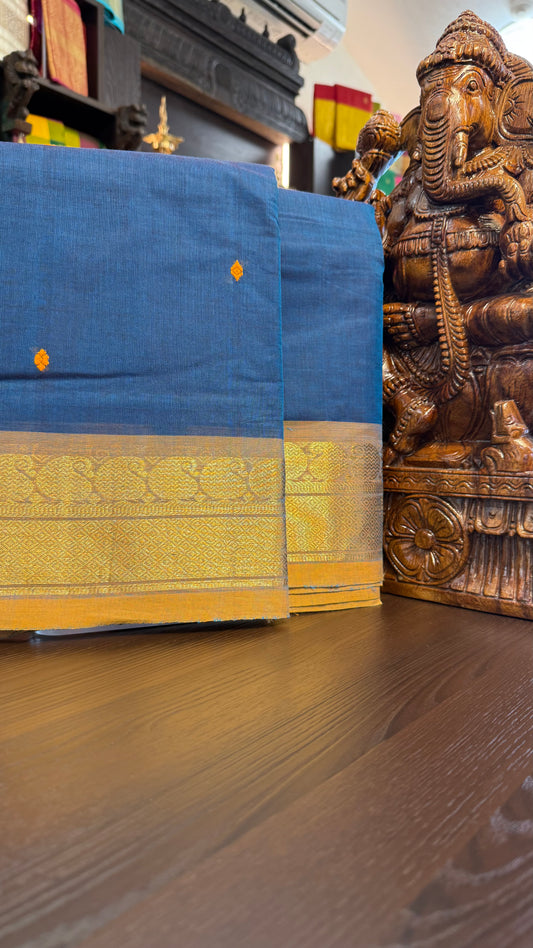 Kanchi Cotton Saree