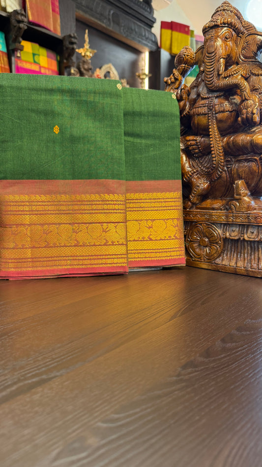 Kanchi Cotton Saree