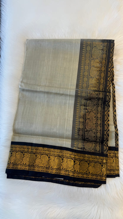 HANDLOOM KANCHIPURAM SILK COTTON (KSC230)
