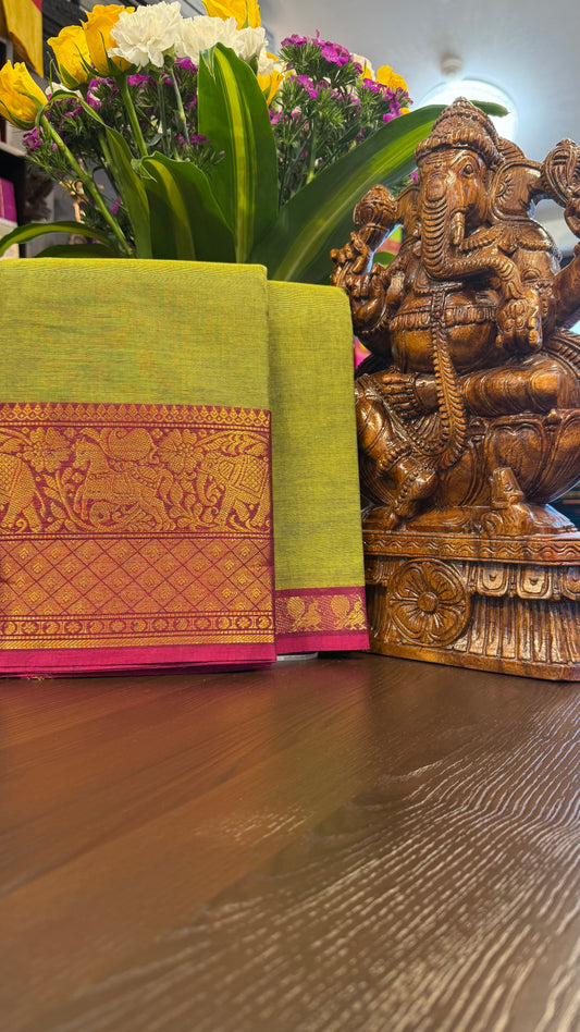 Kanchi Cotton Saree