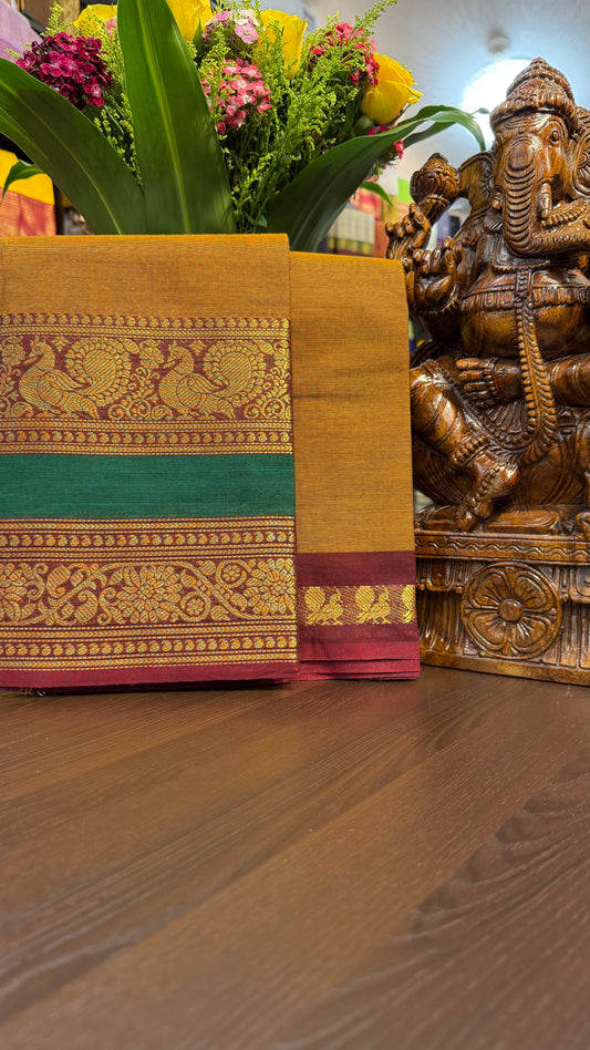 Kanchi Cotton Saree