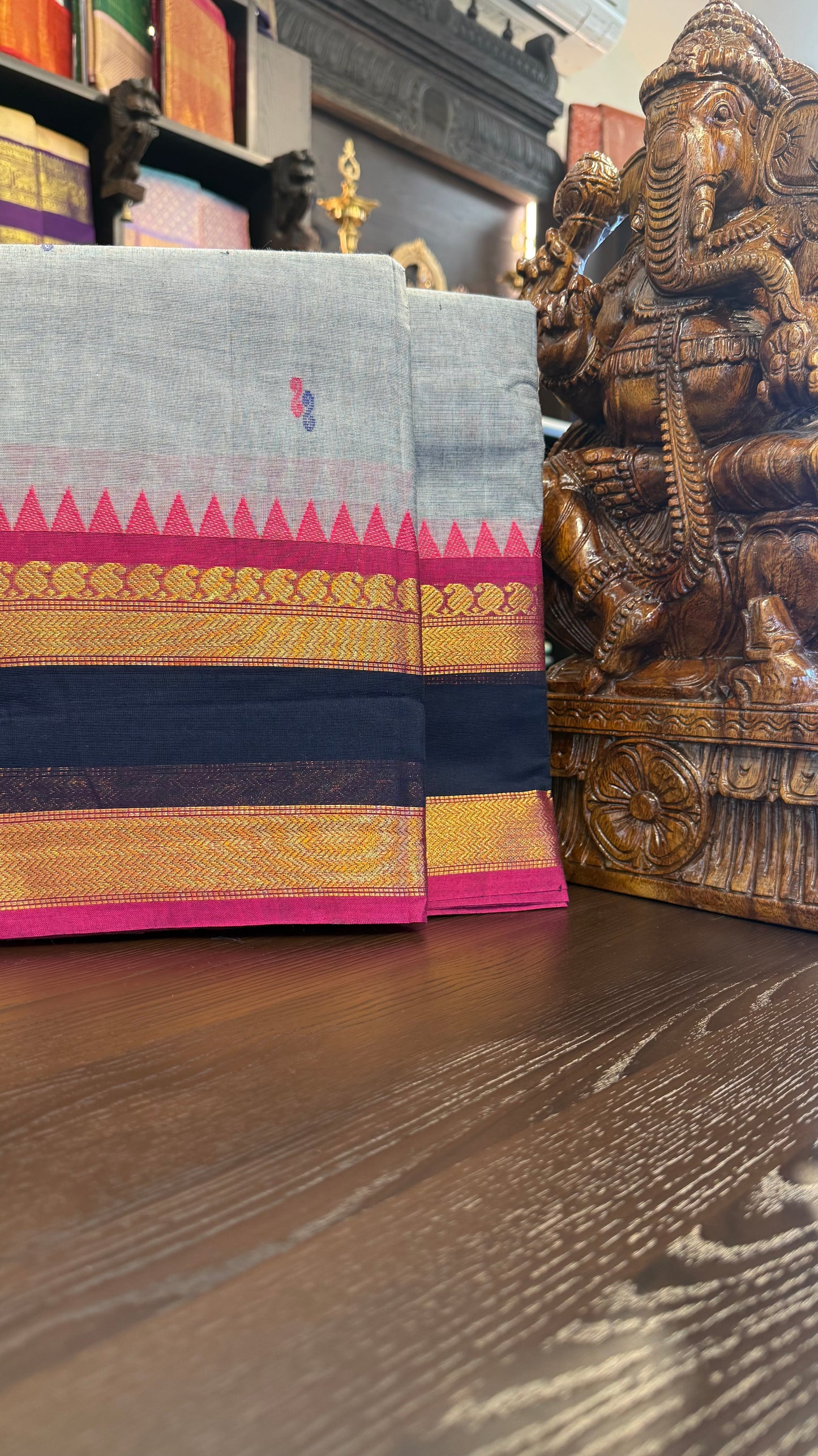 Kanchi Cotton Saree