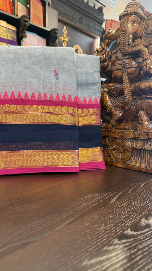 Kanchi Cotton Saree