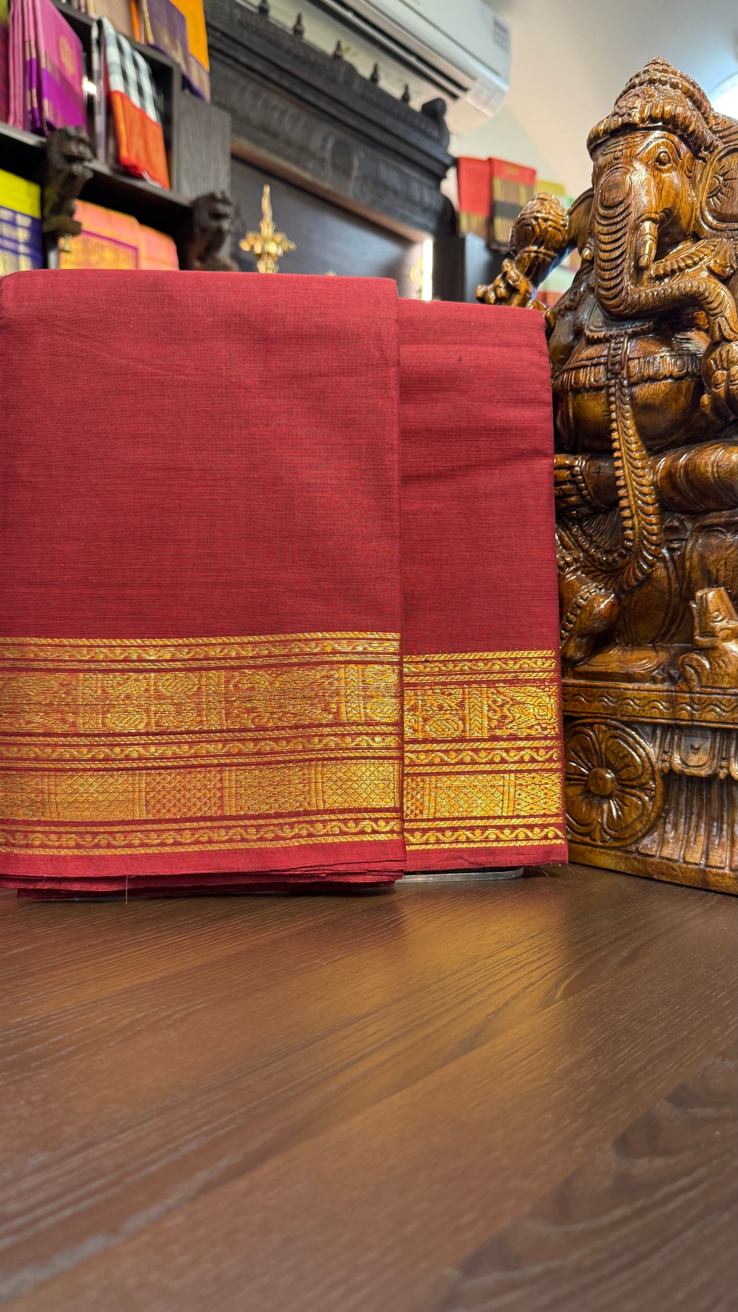 Kanchi Cotton Saree