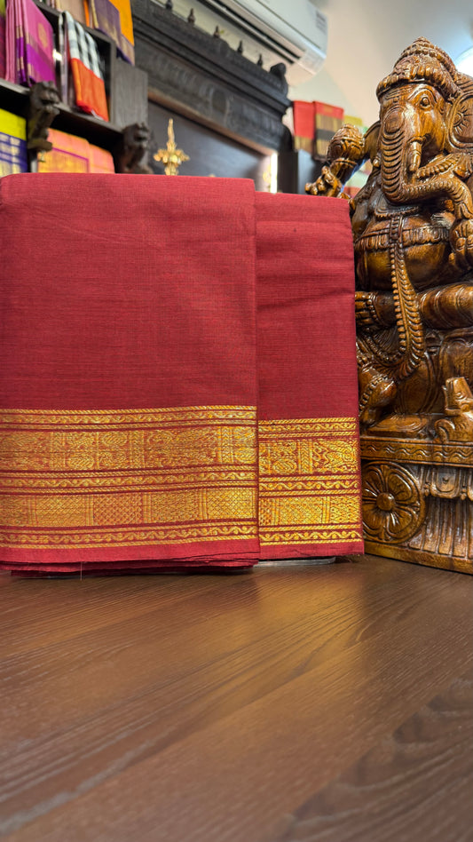 Kanchi Cotton Saree