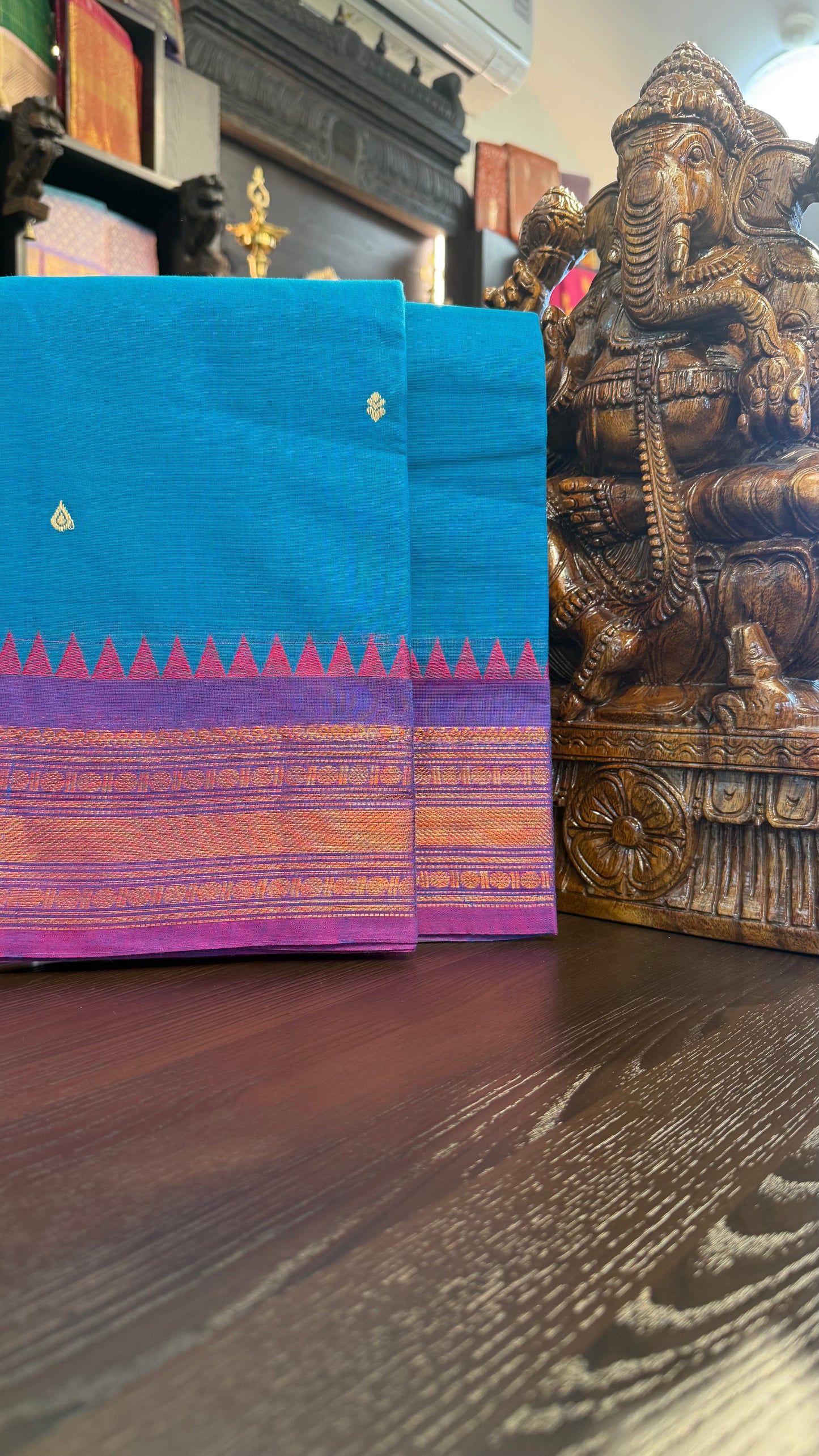 Kanchi Cotton Saree