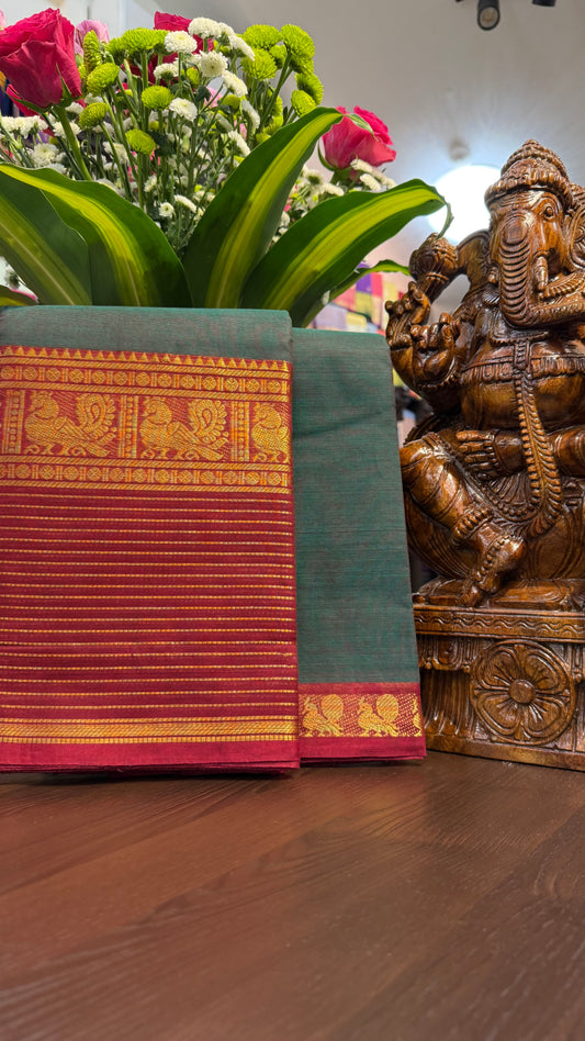 Kanchi Cotton Saree