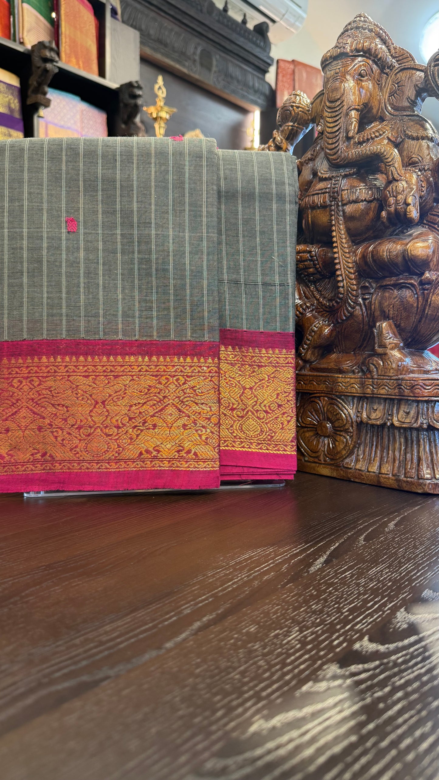 Kanchi Cotton Saree
