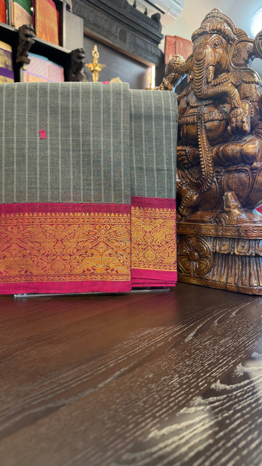 Kanchi Cotton Saree