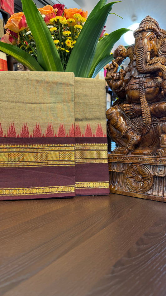 Kanchi Cotton Saree