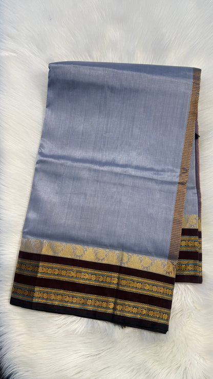 HANDLOOM KANCHIPURAM SILK COTTON (KSC159)