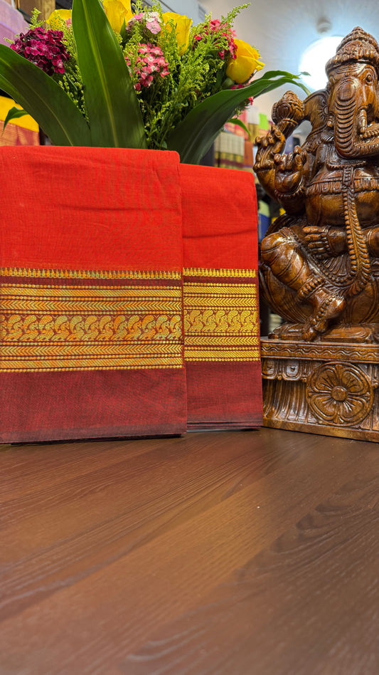 Kanchi Cotton Saree