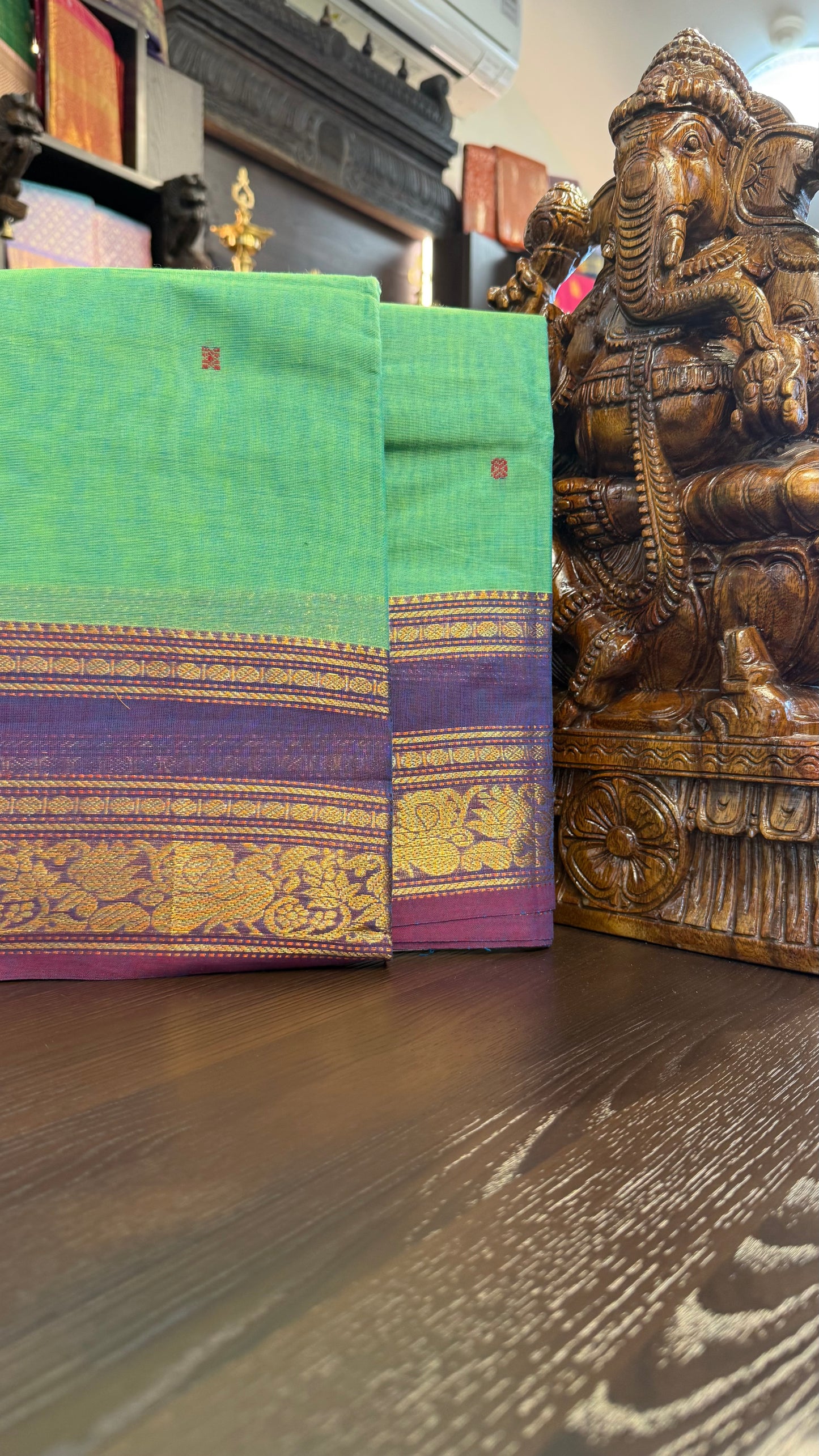 Kanchi Cotton Saree
