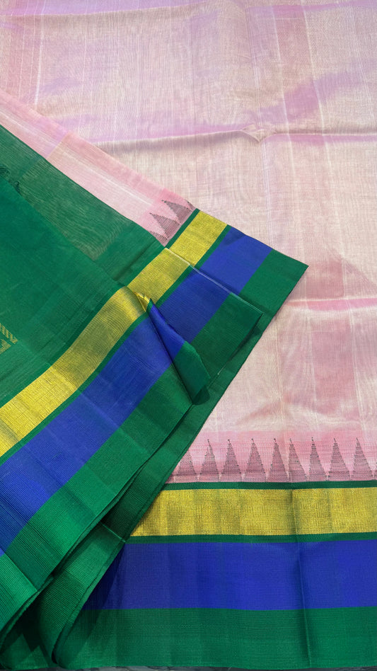 HANDLOOM KANCHIPURAM SILK COTTON (KSC240)