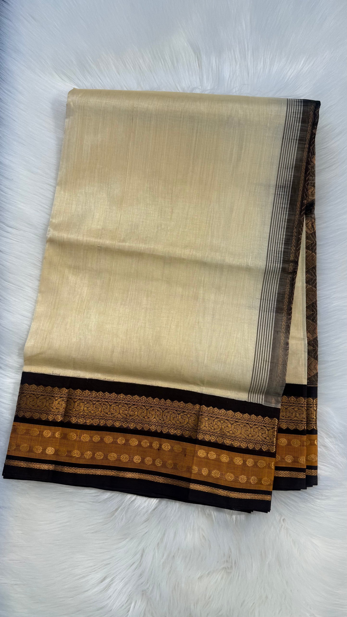 HANDLOOM KANCHIPURAM SILK COTTON (KSC157)