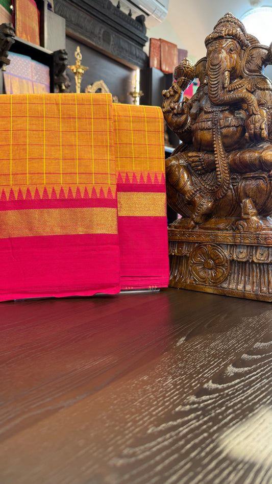 Kanchi Cotton Saree