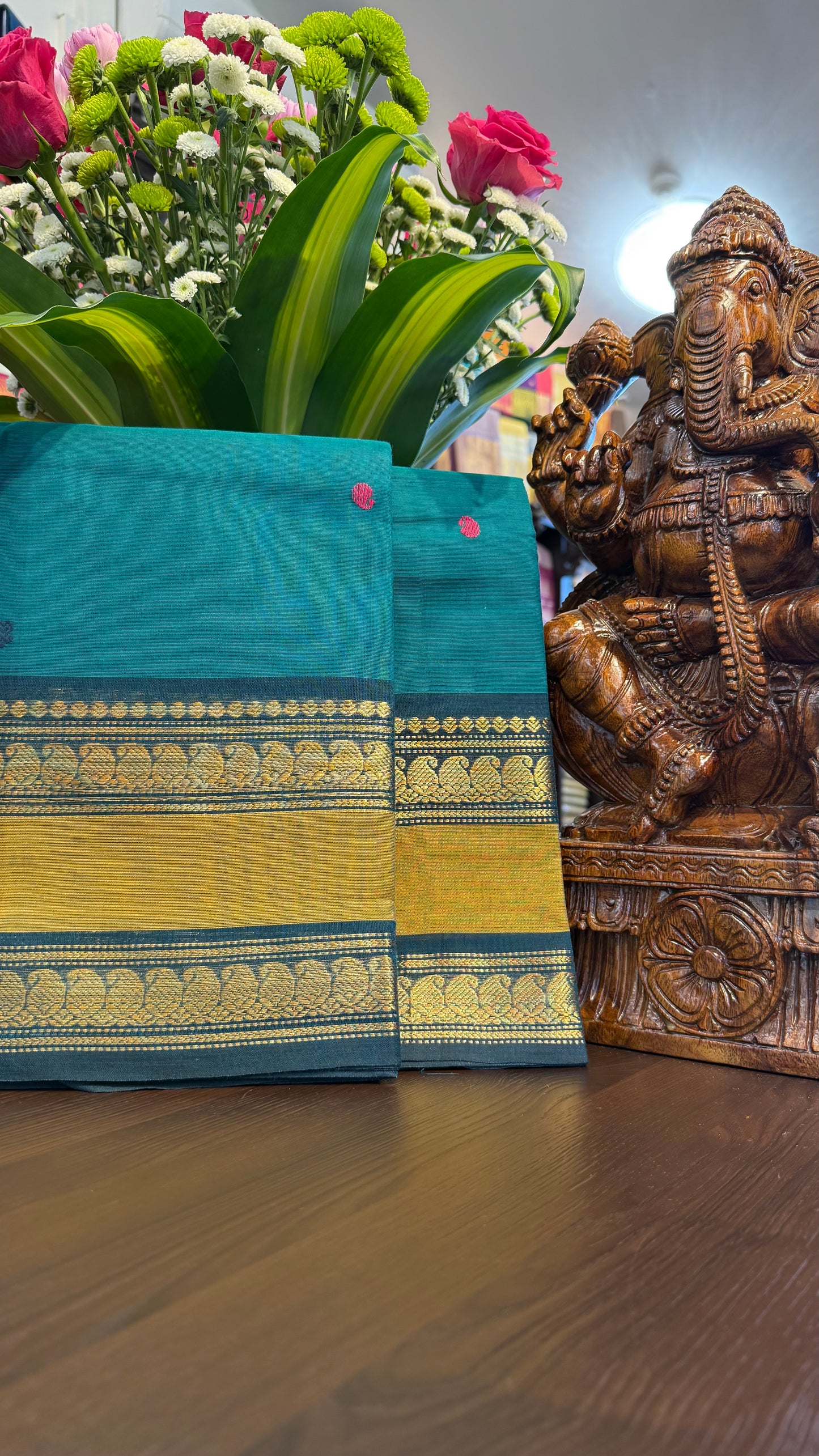 Kanchi Cotton Saree