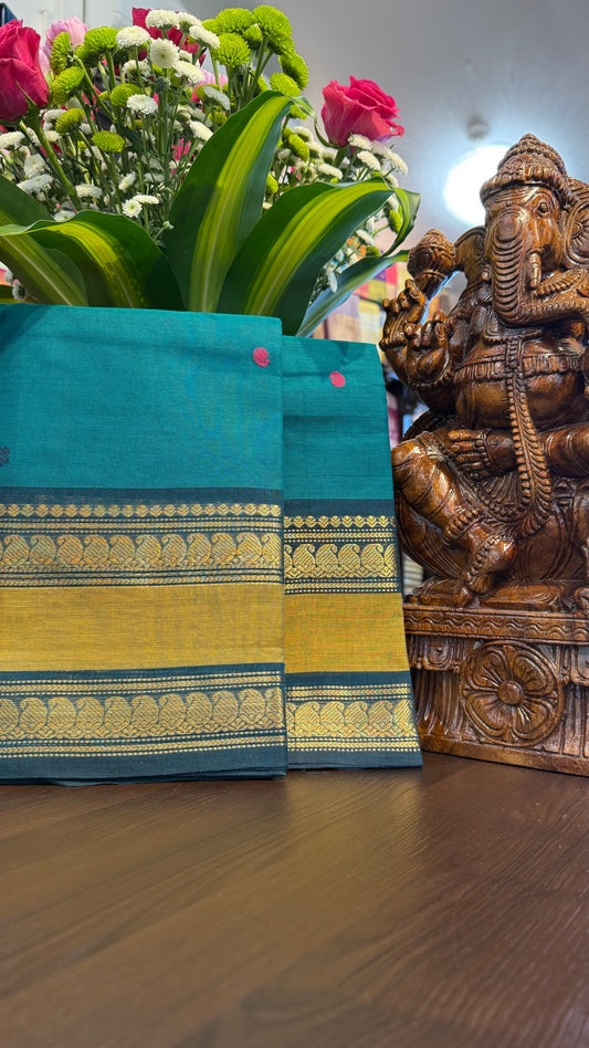 Kanchi Cotton Saree