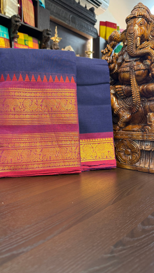 Kanchi Cotton Saree