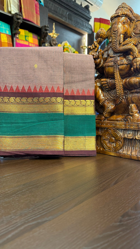 Kanchi Cotton Saree