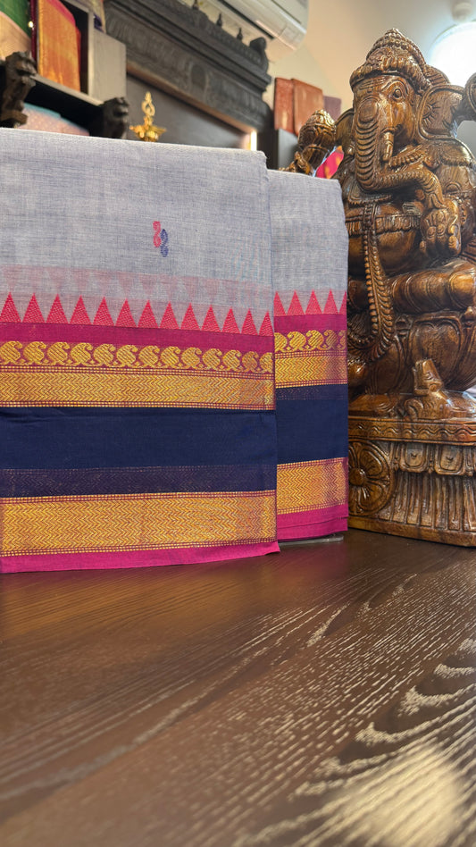 Kanchi Cotton Saree
