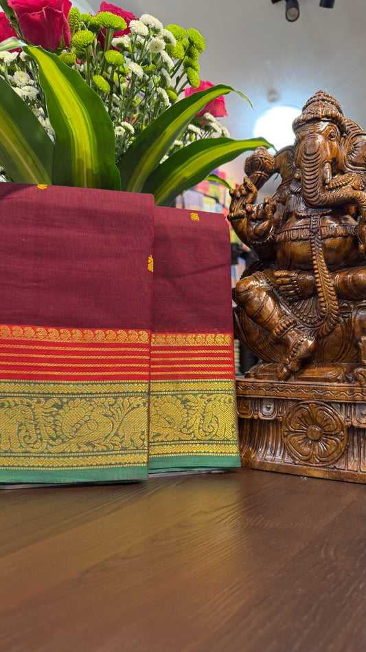 Kanchi Cotton Saree