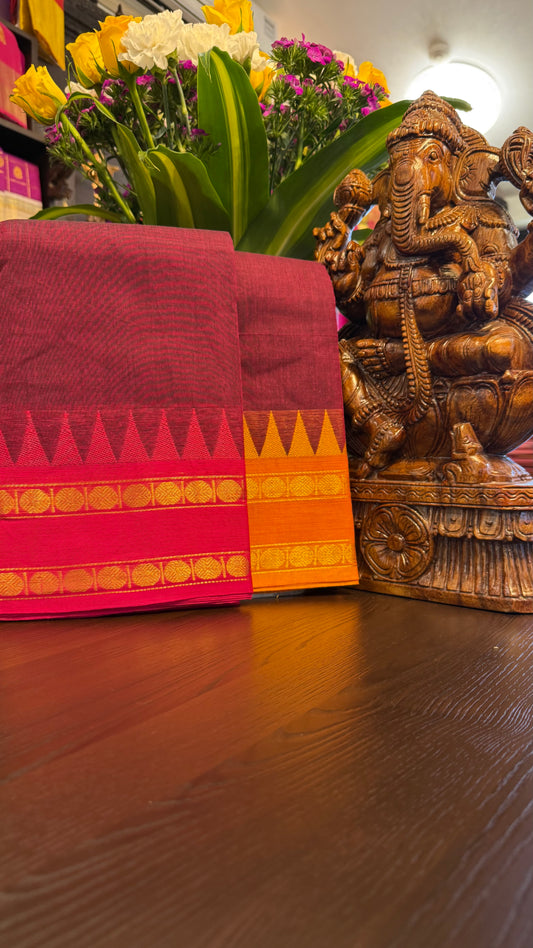 Kanchi Cotton Saree