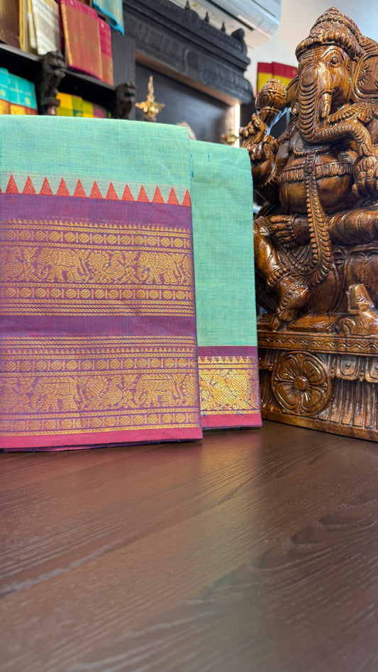 Kanchi Cotton Saree