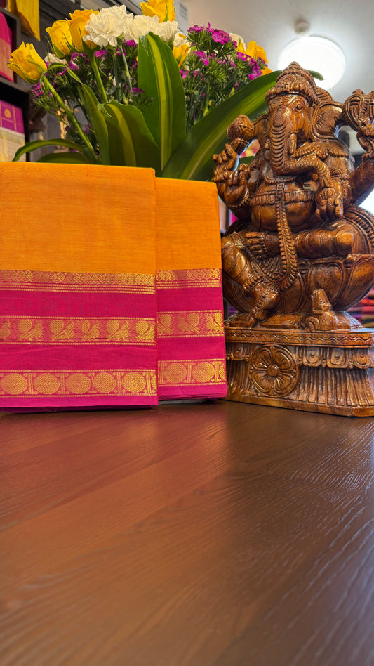 Kanchi Cotton Saree