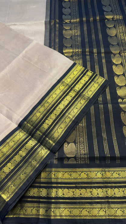 HANDLOOM KANCHIPURAM SILK COTTON (KSC153)