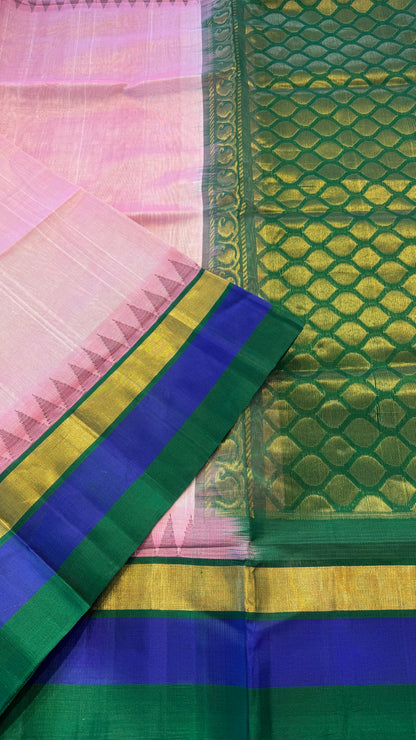 HANDLOOM KANCHIPURAM SILK COTTON (KSC240)