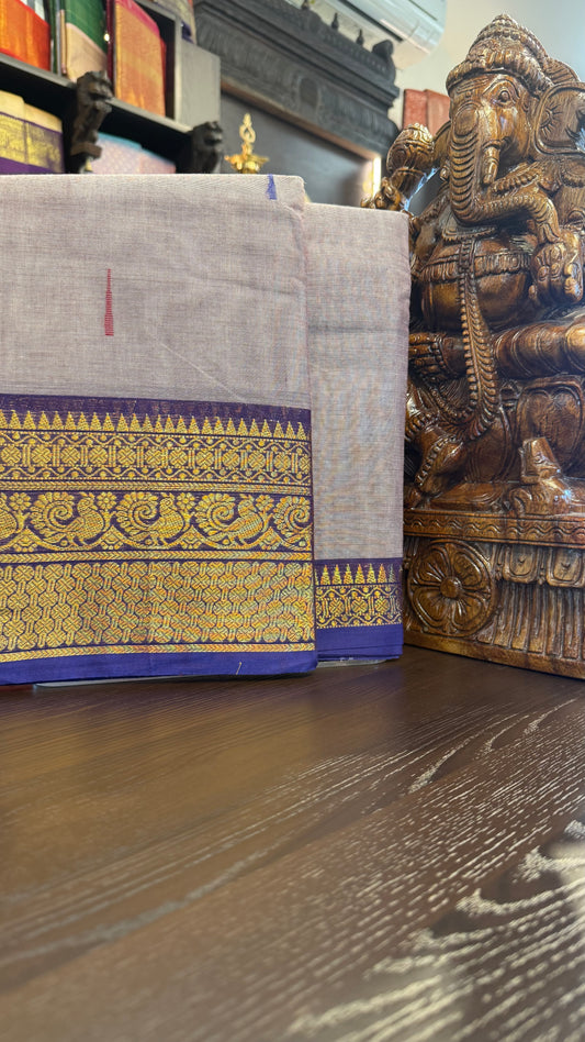 Kanchi Cotton Saree