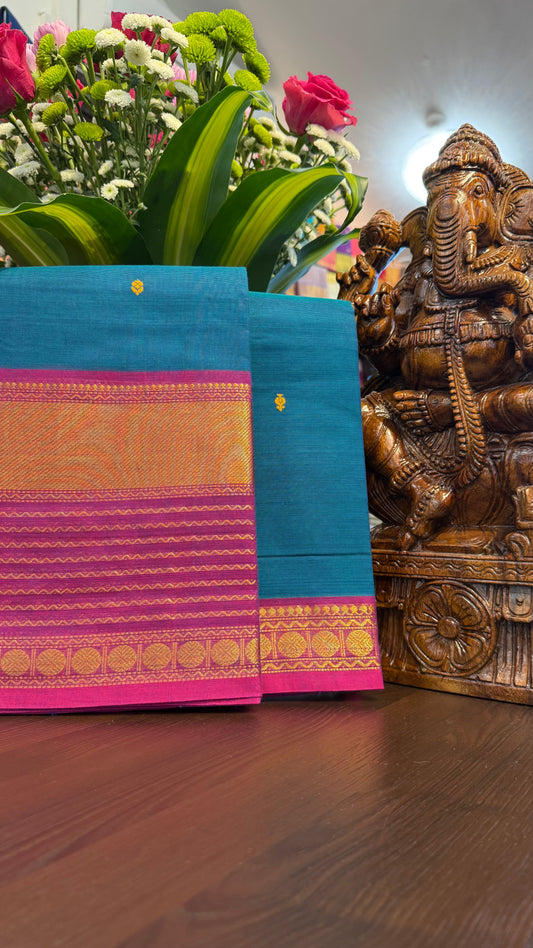 Kanchi Cotton Saree