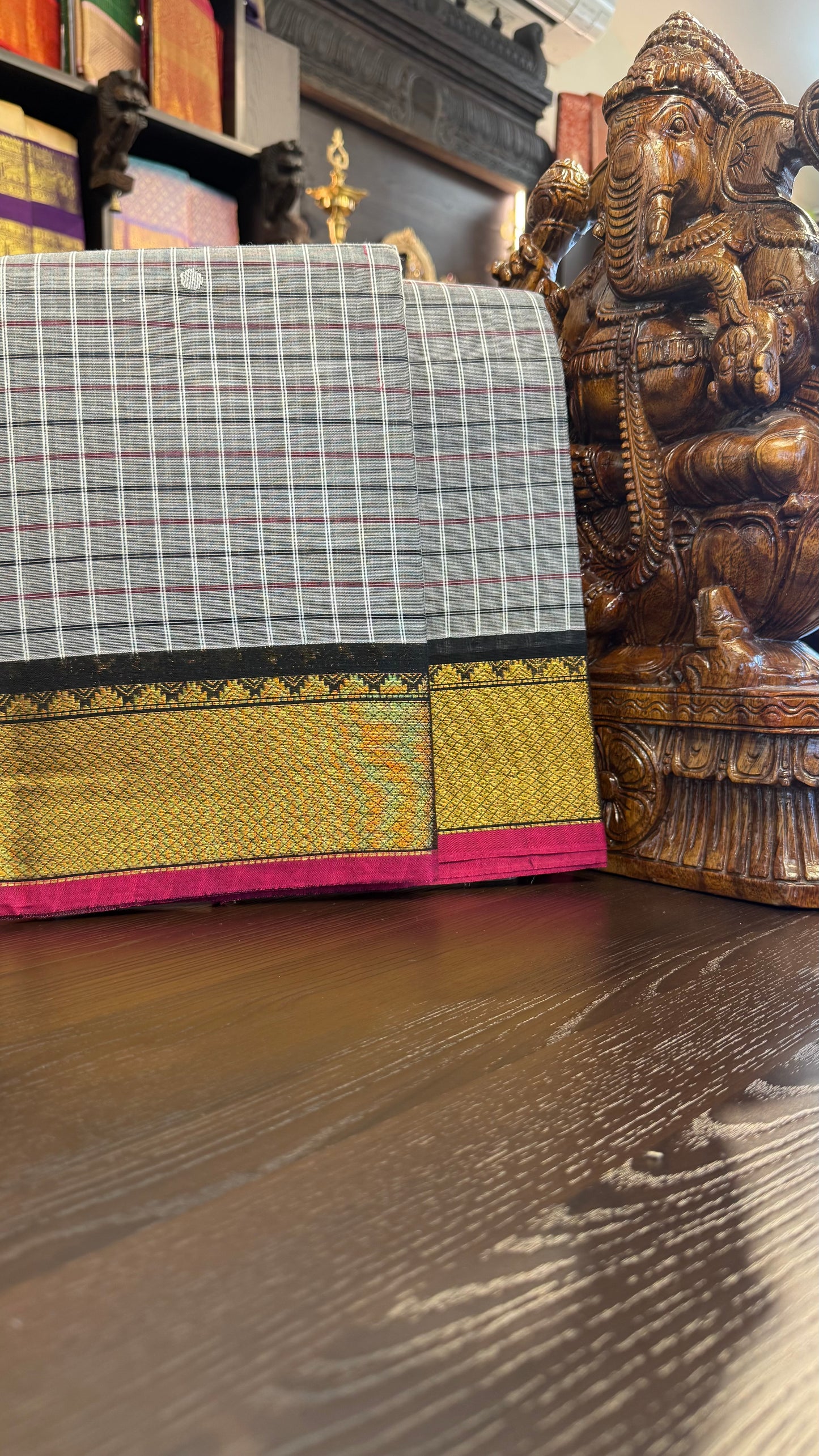 Kanchi Cotton Saree