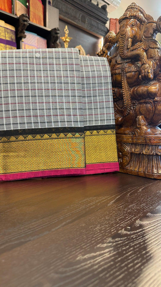 Kanchi Cotton Saree